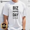 Nice Biz Markie Day 8/31/23 T-Shirt featuring a vibrant design celebrating the legendary rapper Biz Markie.