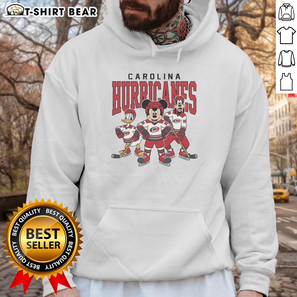 Nice Carolina Hurricanes Disney Team Ice Hockey Hoodie Carolina Hurricanes Disney team ice hockey hoodie featuring vibrant colors and team logo, perfect for fans and cozy wear.