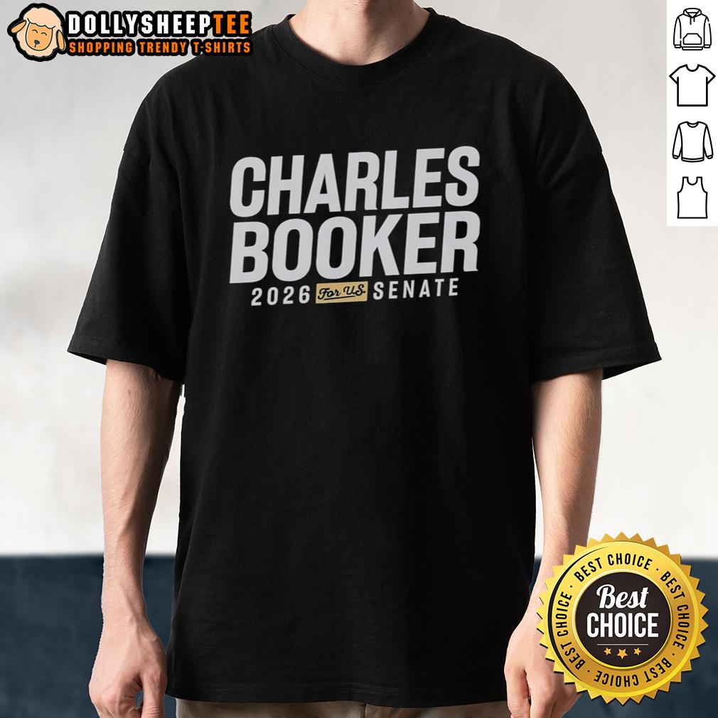 Nice Charles Booker For Us Senate T Shirt Nice Charles Booker For Us Senate T-Shirt featuring a bold design supporting Charles Booker's campaign for Senate.