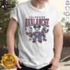 Nice Colorado Avalanche Disney Team Ice Hockey T-Shirt featuring vibrant graphics and a comfortable fit for fans.