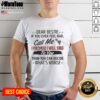 Alt Text: Cute t-shirt featuring 'Nice Dear Bestie If You Ever Feel Bad Call Me I Promise I Will Sing' design for best friends.