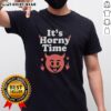 Nice Devil It's Horny Time T-Shirt featuring a playful devil graphic, perfect for Halloween or casual wear.