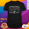 Alt Text: Nice Fargo Force Team 2026 Playoffs USHL logo t-shirt featuring vibrant colors and team branding for hockey fans.