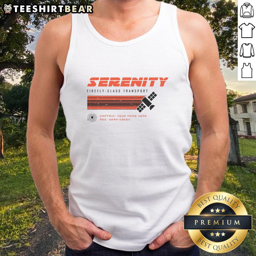 nice-firefly-class-transport-tank-top Nice Firefly Class transport tank top featuring a sleek design and vibrant colors, perfect for fans of sci-fi apparel.