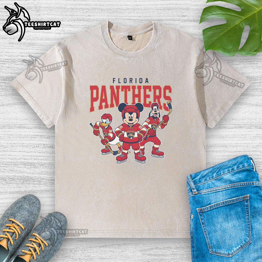 nice-florida-panthers-disney-team-ice-hockey-washed-t-shirt Nice Florida Panthers Disney Team ice hockey washed T-shirt featuring vibrant graphics and a comfortable fit.