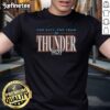 OKC Thunder 2026 Playoffs T-Shirt featuring vibrant design, perfect for fans celebrating their team's city pride.