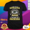 Green Bay Packers NFL t-shirt with 'My Heart and Soul Belong to Packers' design, perfect for fans in Montana.