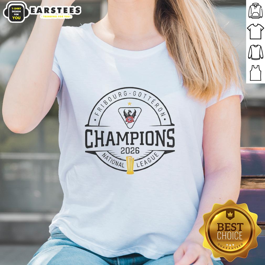 nice-hc-fribourg-gotteron-schweizer-meister-2026-national-league-champions-ladies-tee Nice Hc Fribourg Gotteron Schweizer Meister 2026 National League Champions Ladies Tee for hockey fans.