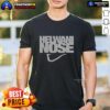 Close-up of the Nice Helwani Nose Logo T-Shirt featuring a unique design, perfect for fans and casual wear.