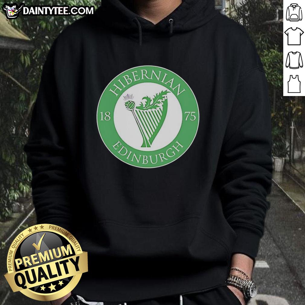 nice-hibernian-fc-edinburgh-scotland-1875-logo-hoodie Nice Hibernian FC Edinburgh Scotland 1875 logo hoodie featuring a vintage design and vibrant team colors.