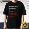 Humorous 'I'm Not A Crook' Nixon T-shirt showcasing GOP's playful take on presidential history and political humor.