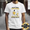 Funny 'I'm At That Point In Life Where My Back Goes Out More Than I Do' T-Shirt design for humor lovers.