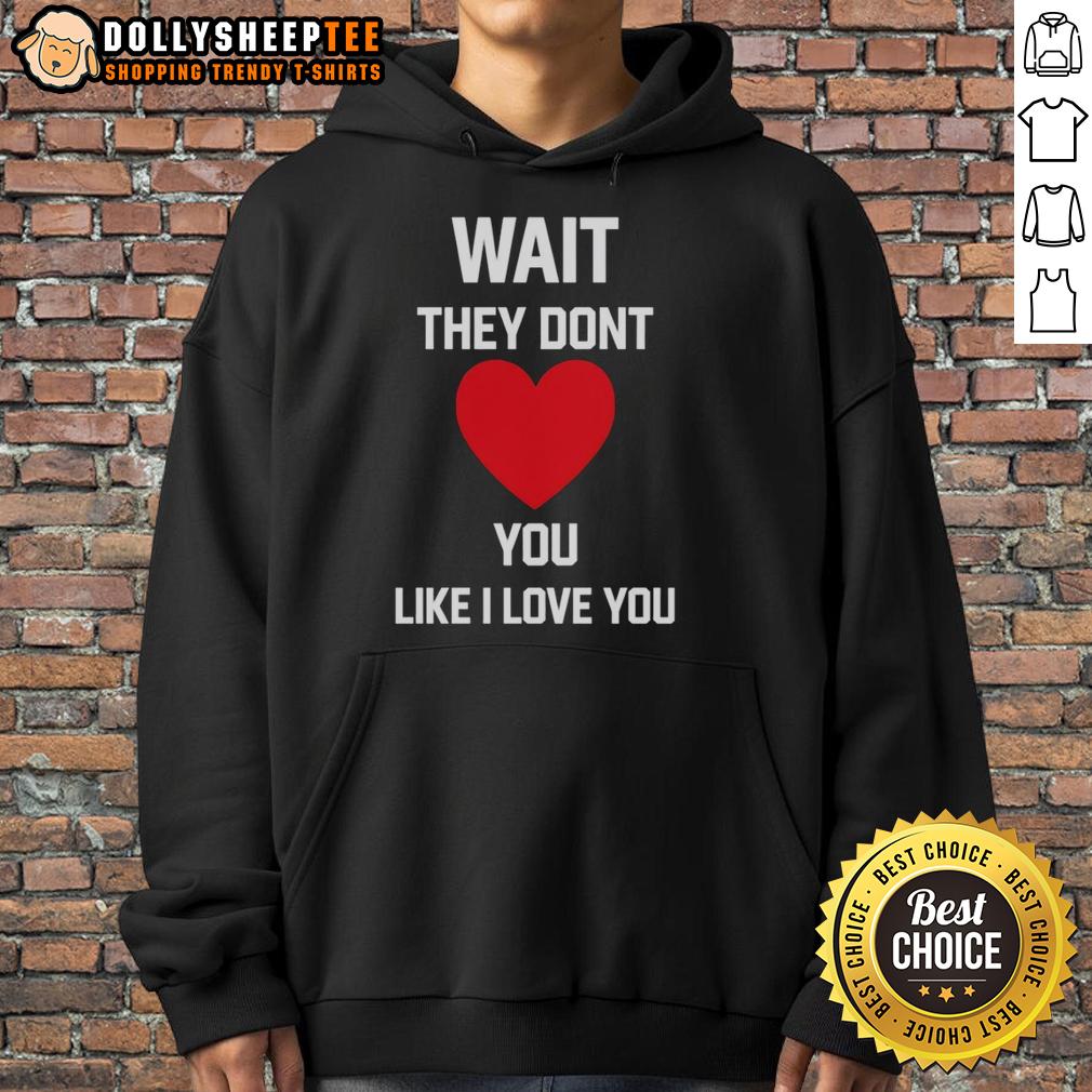 Nice Kang Seul Gi Wait They Dont Like I Love You Hoodie Kang Seul Gi wearing a stylish 'I Love You' hoodie, showcasing a trendy design perfect for fans.