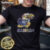 Alt Text: Kansas sports teams t-shirt featuring logos of schools in the state, showcasing local pride and team spirit.