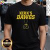 Nice Kirk's Dawgs Washed Up Walkons X George Kittle T-Shirt featuring bold graphics and a stylish design for fans.