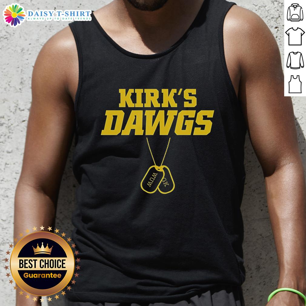 Nice Kirk'S Dawgs Washed Up Walkons X George Kittle Tank Top Nice Kirks Dawgs Washed Up Walkons X George Kittle tank top featuring a trendy design for sports fans and collectors.