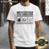 Alt Text: Nice Leading Causes Of Total Annihilation T-Shirt featuring bold graphic design and vibrant colors for casual wear.