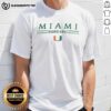 Alt Text: Nice Miami Hurricanes Champion T-Shirt featuring bold logo, perfect for fans supporting their team in style.
