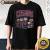Alt Text: Montreal Canadiens Peanuts cartoon ice hockey T-shirt featuring iconic characters supporting the team.
