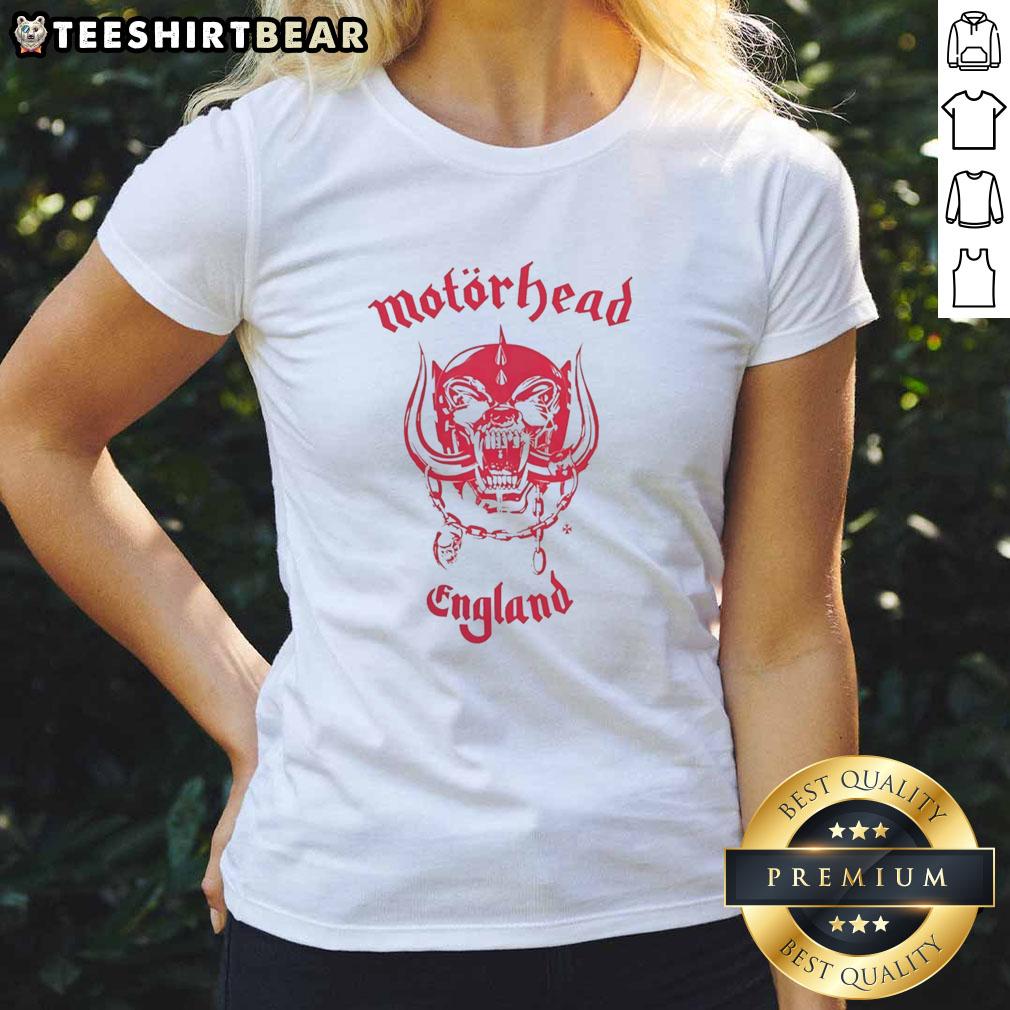 nice-motorhead-world-cup-england-national-team-2026-ladies-tee Alt Text: Nice Motorhead World Cup England National Team 2026 Ladies Tee featuring bold graphics and a stylish design.
