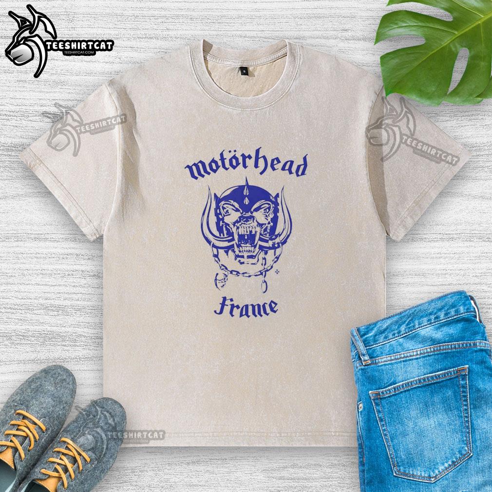 nice-motorhead-world-cup-france-national-team-2026-washed-t-shirt 2026 World Cup washed t-shirt featuring the Nice Motorhead design for France National Team fans.