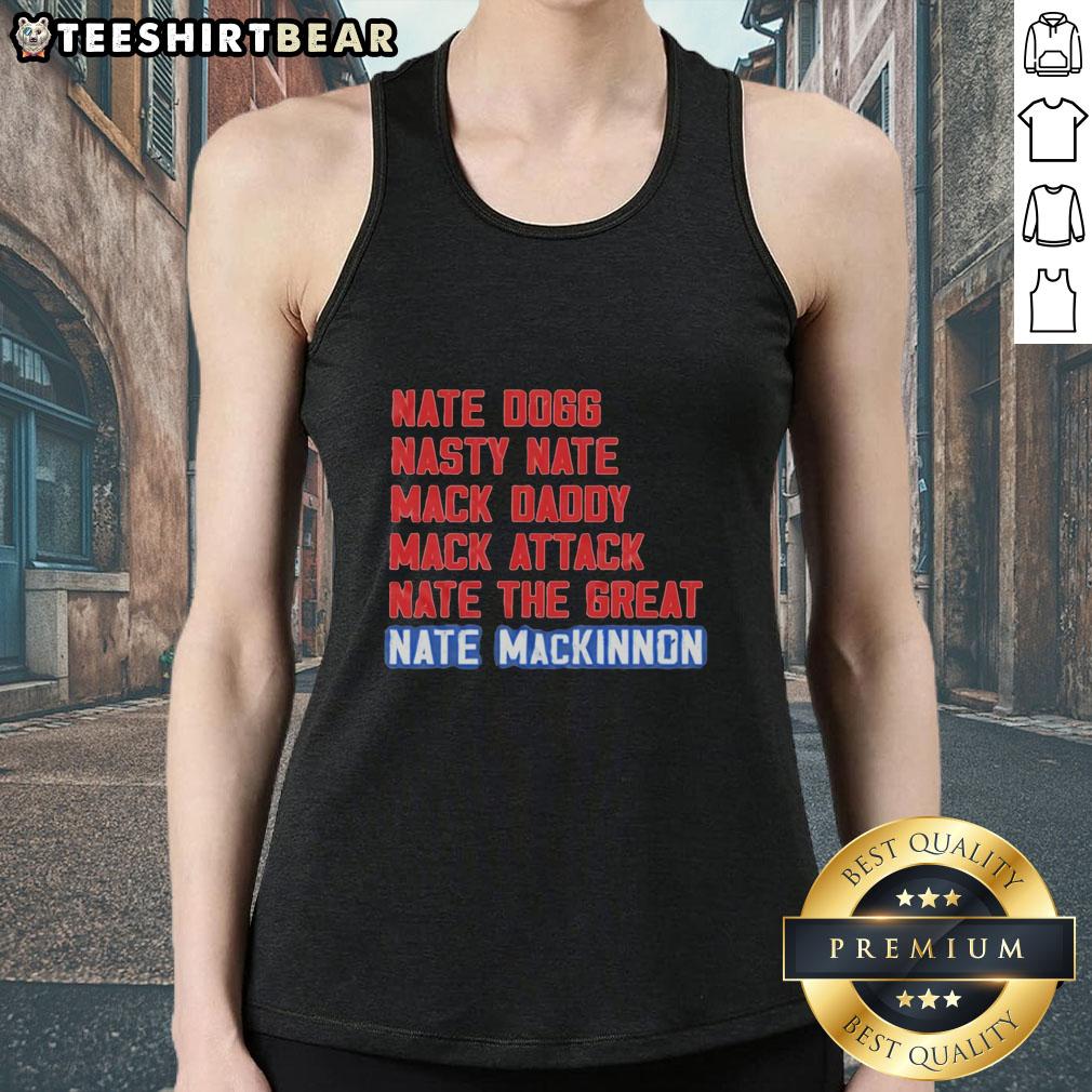 nice-nate-mackinnon-nate-dogg-nasty-nate-mack-daddy-nicknames-tank-top Nice Nate Mackinnon wearing a stylish tank top featuring his popular nicknames, including Nate Dogg and Mack Daddy.