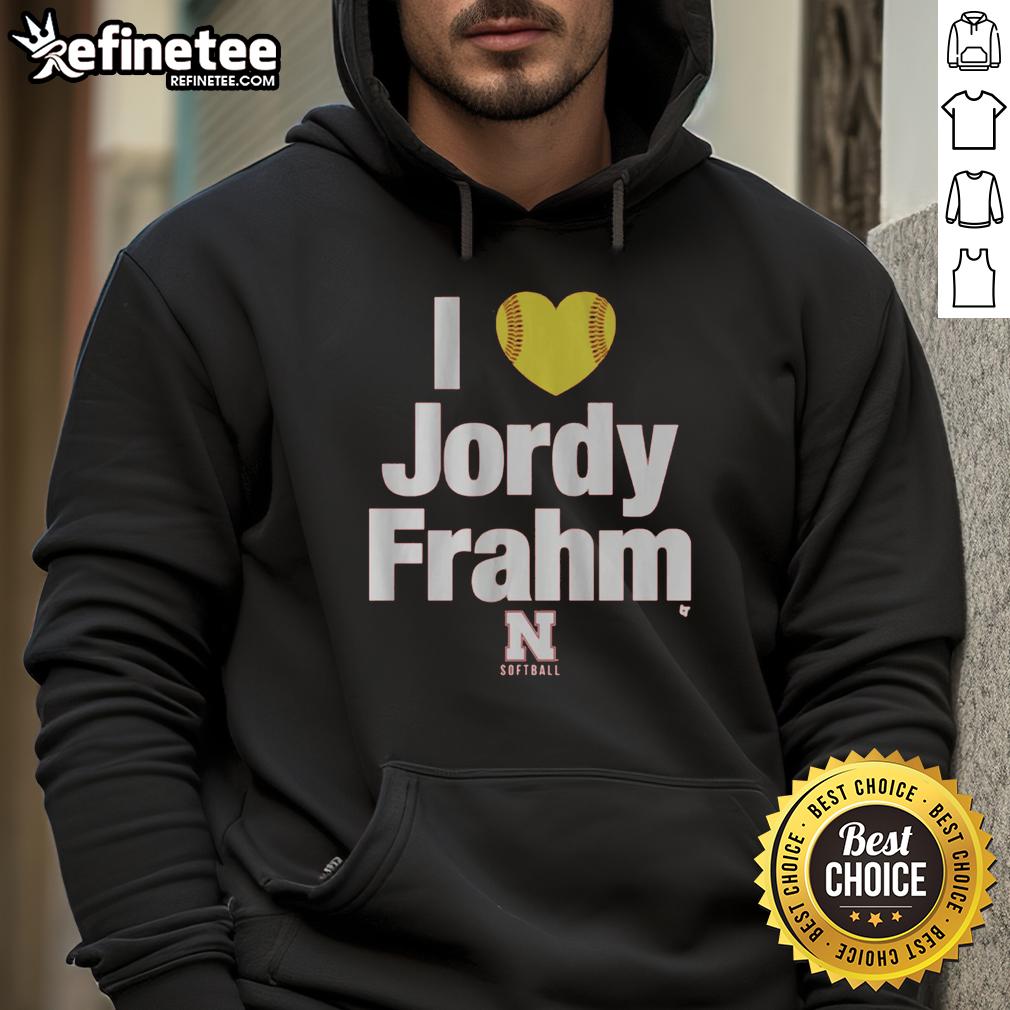 nice-nebraska-softball-i-heart-jordy-frahm-hoodie Nice Nebraska Softball I Heart Jordy Frahm Hoodie featuring a stylish design and vibrant colors, perfect for fans.