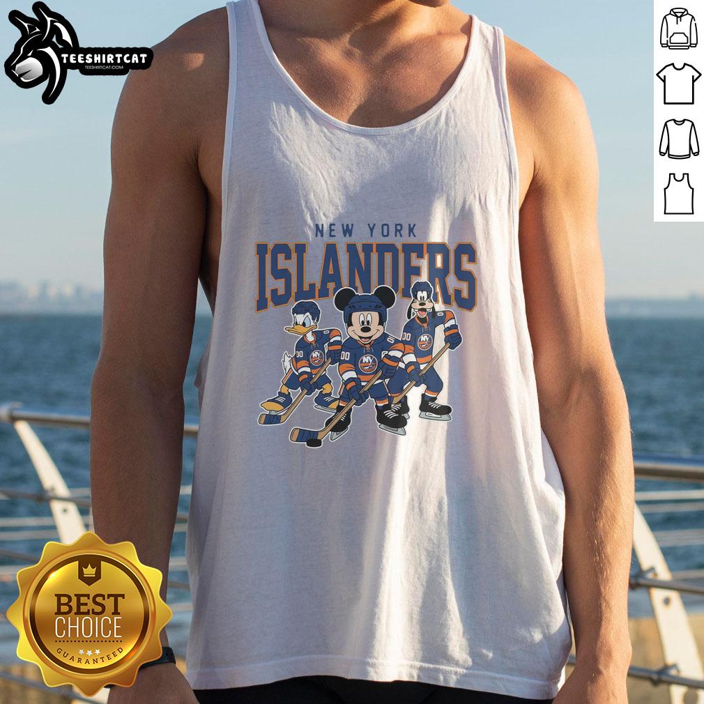 nice-new-york-islanders-disney-team-ice-hockey-tank-top Nice New York Islanders Disney Team ice hockey tank top featuring vibrant graphics and team colors for fans.
