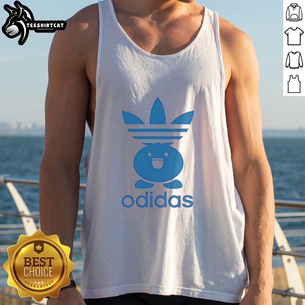 nice-odidas-pokemon-oddish-parody-tank-top Nice Oddidas Pokemon Oddish parody tank top featuring a playful design of Oddish in stylish attire.
