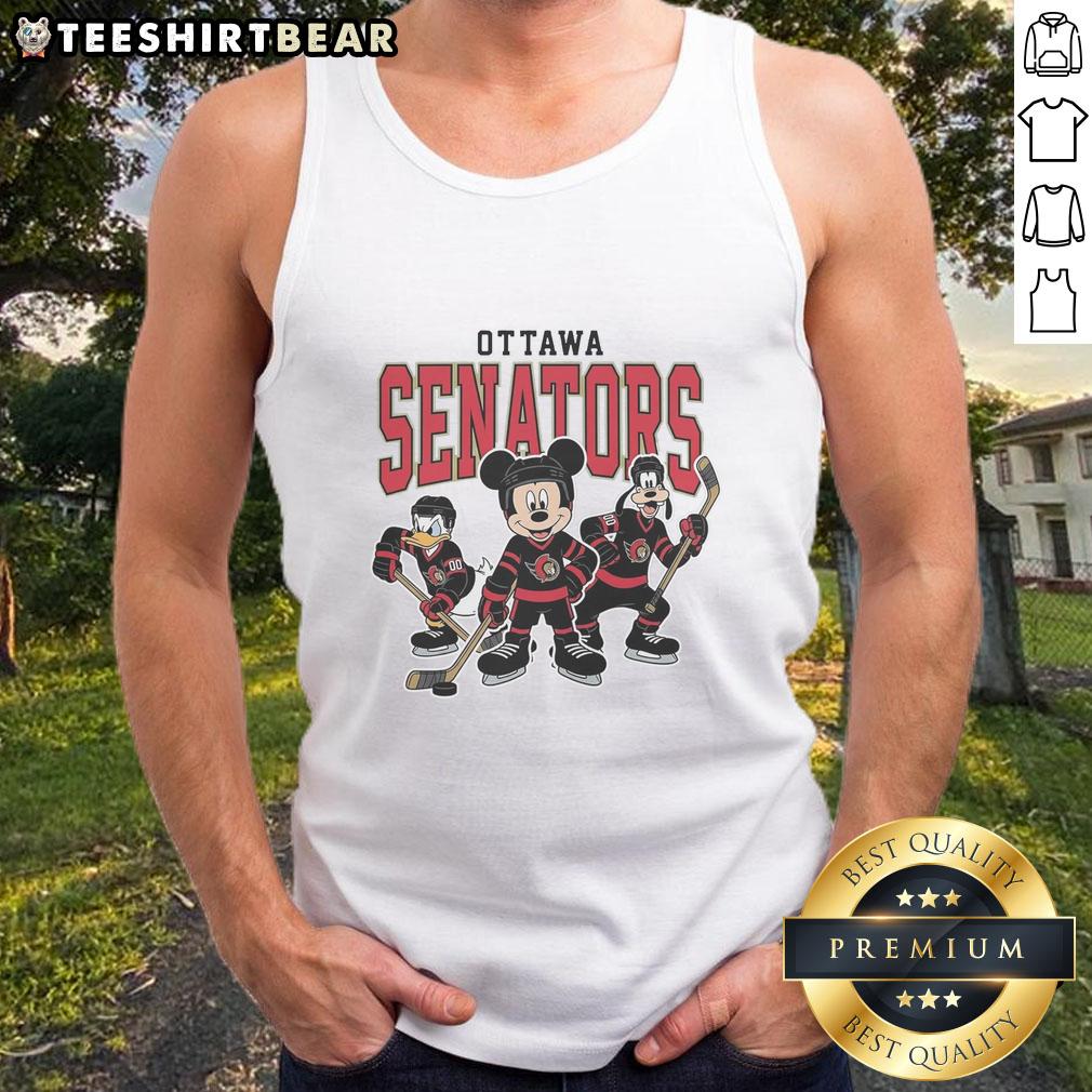 nice-ottawa-senators-disney-team-ice-hockey-tank-top Nice Ottawa Senators Disney Team ice hockey tank top featuring vibrant graphics, perfect for fans and summer wear.