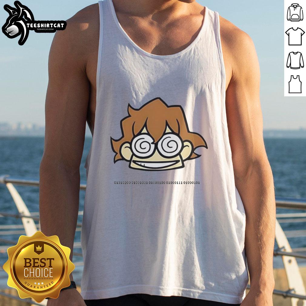 nice-pidge-dreamworks-voltron-hypnotized-cartoon-tank-top Nice Pidge Dreamworks Voltron cartoon tank top featuring a hypnotized Pidge design, perfect for fans of the series.