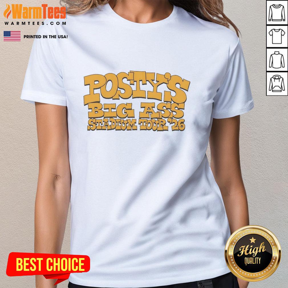 nice-post-malone-big-ass-stadium-tour-26-ladies-tee Post Malone performing live at a massive stadium during his Big Ass Stadium Tour, with fans enjoying the show.