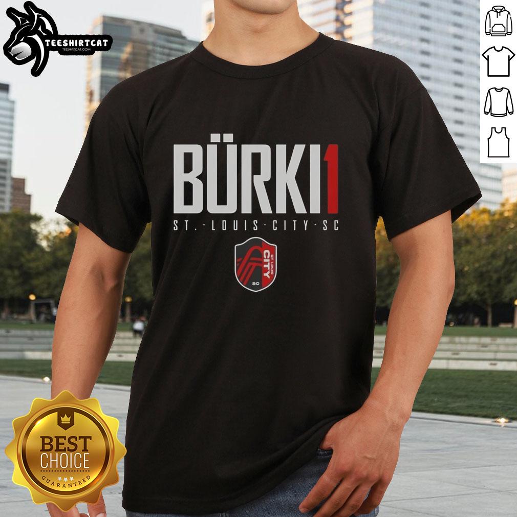 nice-roman-burki-st-louis-city-sc-elite-t-shirt Alt Text: Nice Roman Burki St Louis City SC Elite T-Shirt featuring a stylish design for soccer fans and players.