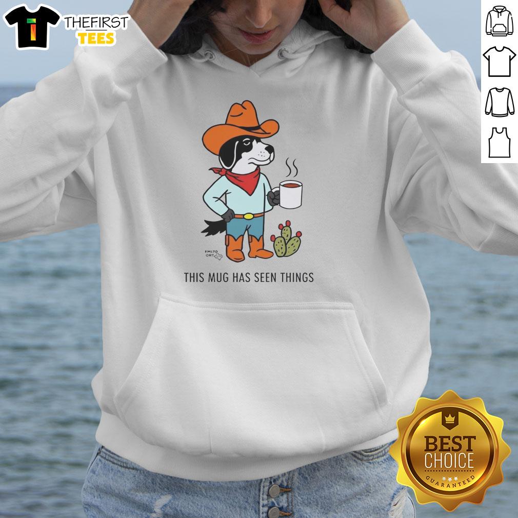 nice-sam-larson-cowdog-coffee-this-mug-has-seen-things-hoodie Alt Text: Cozy hoodie featuring 'This Mug Has Seen Things' design by Nice Sam Larson, perfect for cowdog lovers and coffee enthusiasts.