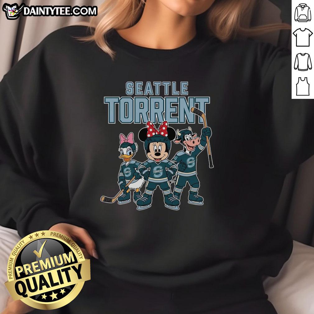 nice-seattle-torrent-cartoon-team-ice-hockey-sweatshirt Cartoon team ice hockey sweatshirt featuring Nice Seattle Torrent logo, perfect for fans and casual wear.