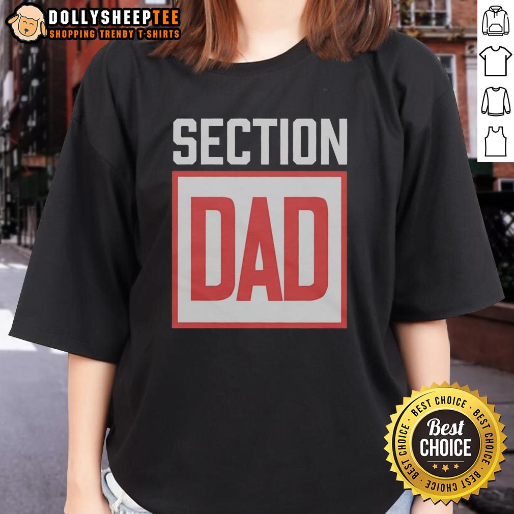 Nice Section Dad Logo Ladies Tee Nice Section Dad Logo Ladies Tee featuring a stylish design perfect for casual wear and gifts for dads.