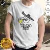 Man wearing 'Friday Beers' T-shirt enjoying a cold beer in Mexico, showcasing a fun and relaxed vibe.
