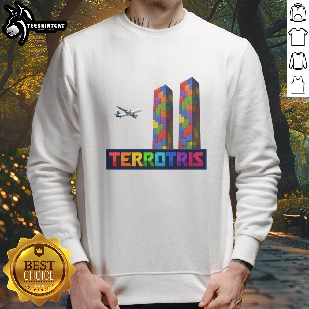 nice-terrotris-terror-tetris-block-sweatshirt Stylish Nice Terrotris Terror Tetris Block Sweatshirt featuring vibrant Tetris-inspired graphics and cozy design.