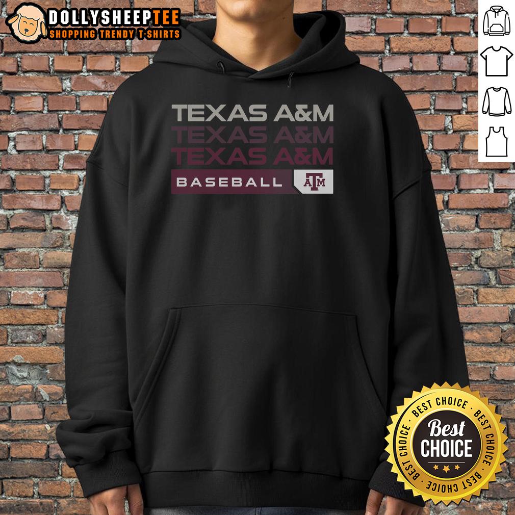Nice Texas A&M Aggies College Baseball Hype Hoodie Nice Texas A&M Aggies college baseball hype hoodie featuring team colors and logo, perfect for fans and game day style.