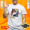 Nice Wolf Middle Finger T-Shirt for dog lovers, featuring a humorous design that says 'All My Dogs Hate Bootlickers'.