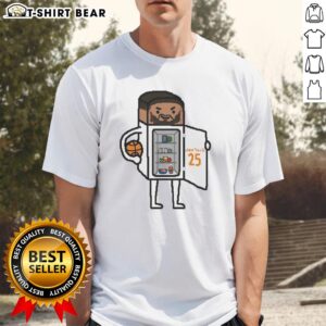 Alt Text: Top Mikal Bridges New York Knicks Too Cold NBA Paint T-Shirt showcasing vibrant design and team spirit.