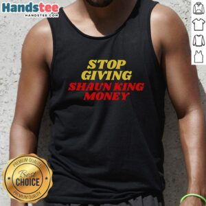 Official Support Causes Not Scams Awareness Tank Top featuring a bold design promoting awareness and social responsibility.