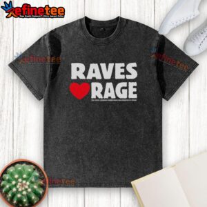 Alt Text: Good Raves Love Rage Summer Smash 2026 festival black trucker washed t-shirt displayed on a rustic background.