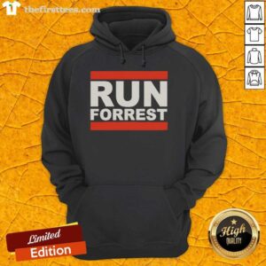 Cool Official Run Forrest Mashup hoodie featuring Forrest Gump and Run DMC design, perfect for fans of both classics.