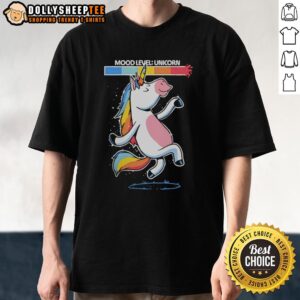 Funny Unicorn T-Shirt featuring a dancing unicorn, perfect for happy vibes and elevating your mood.