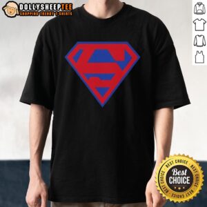 Official M Jackson Superman Superhero DC Universe logo T-Shirt featuring vibrant design and iconic superhero imagery.