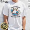 Official Boxing Cat Therapy T-Shirt: 'Not Enough, I Need To Fight My Dad' design featuring a humorous cat illustration.