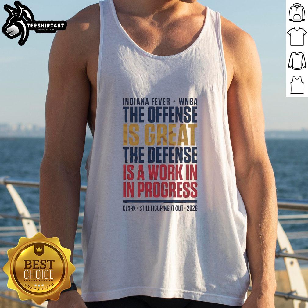 official-caitlin-clark-defense-wnba-still-figuring-it-out-fever-2026-tank-top Official Caitlin Clark Defense WNBA tank top for the Fever 2026 season, showcasing bold design and team spirit.