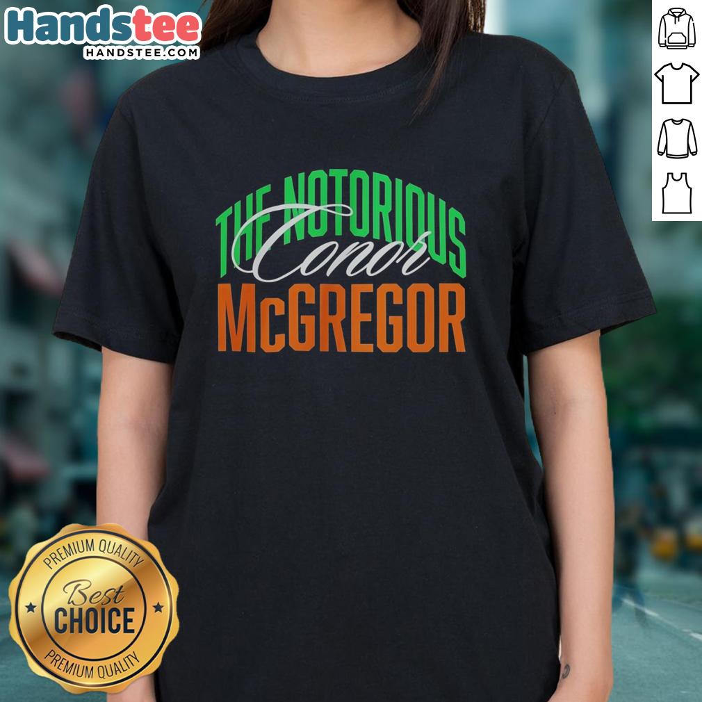 official-conor-mcgregor-the-notorious-script-italy-flag-pattern-ladies-tee Official Conor McGregor The Notorious script ladies tee featuring Italy flag pattern, perfect for fans and fashion lovers.