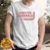 Alt Text: Official Hamilton Cardinals professional baseball team t-shirt featuring team logo and vibrant colors.